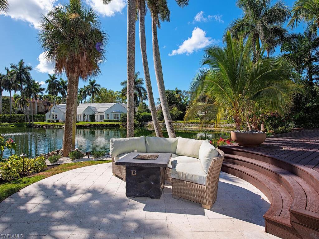 2375 Lantern Lane Naples, FL 34102 - Photo 18 of 45 a view of lake with patio