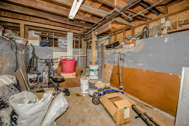 a view of a house with a street