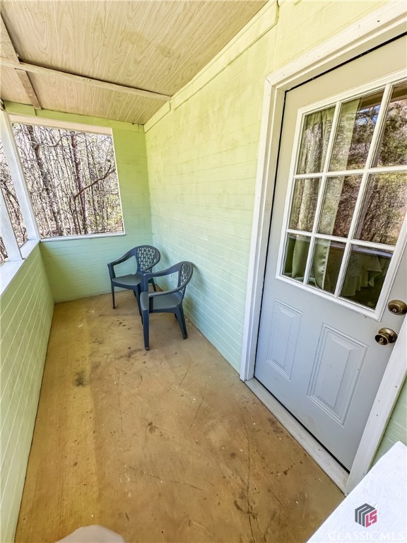 855 Steven's Grove Church Road Lexington, GA 30648 - Photo 47 of 51 Cabin Covered Porch overlooking creek