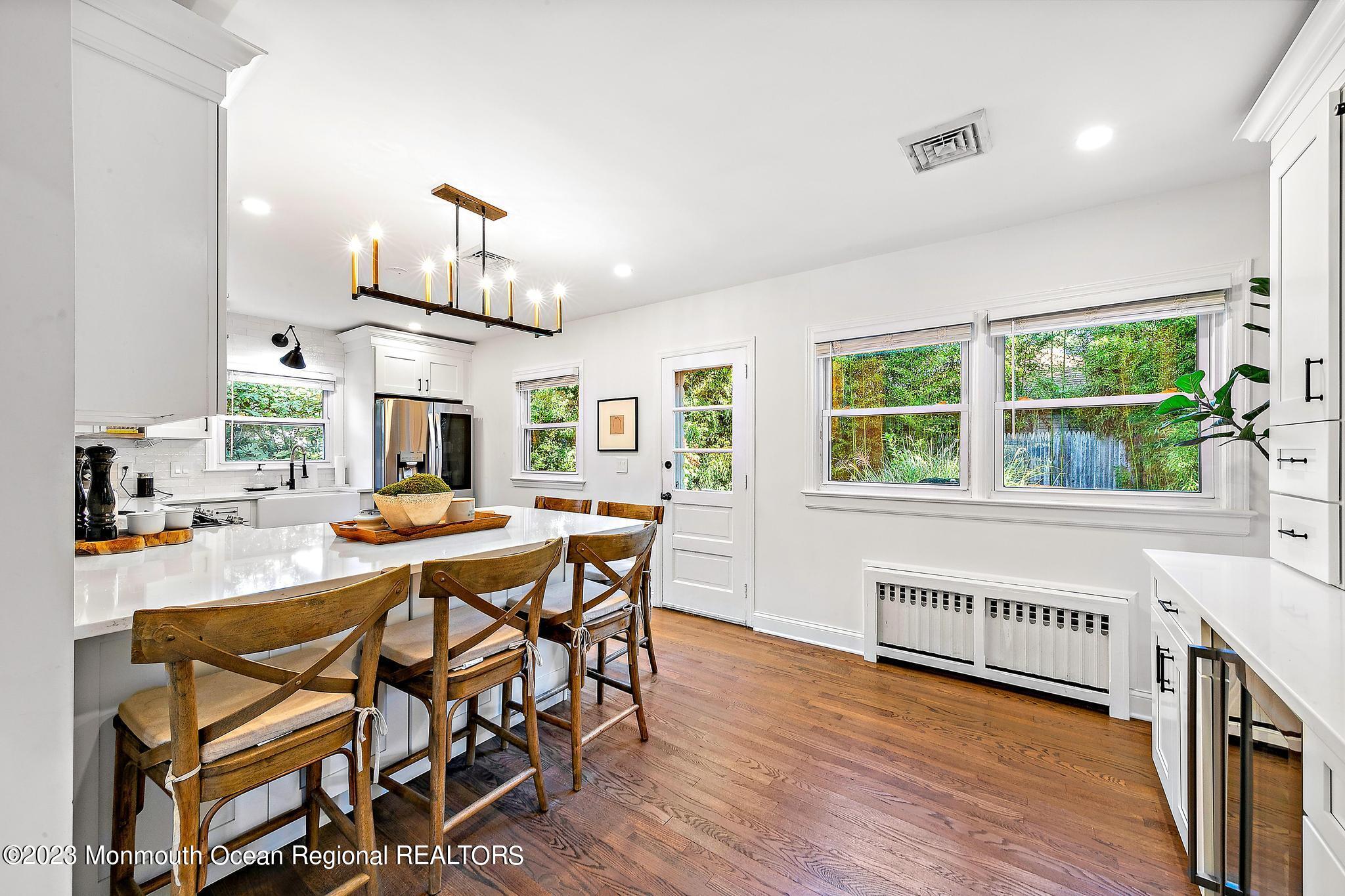 7 Sagamore Avenue Oceanport, NJ 07757 - Photo 13 of 44 a view of a dining room with furniture and a window