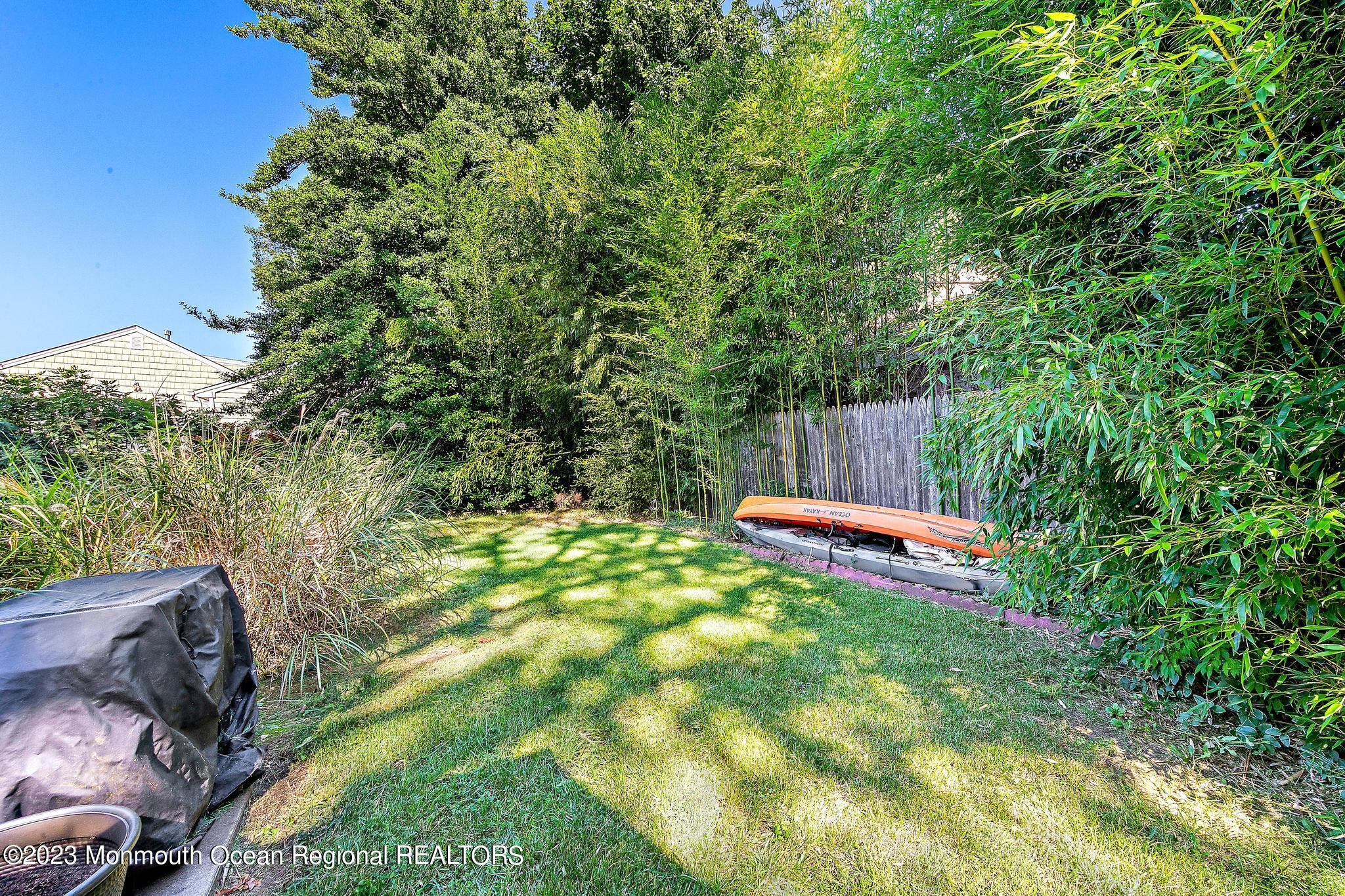 7 Sagamore Avenue Oceanport, NJ 07757 - Photo 40 of 44 a view of a backyard with a tree