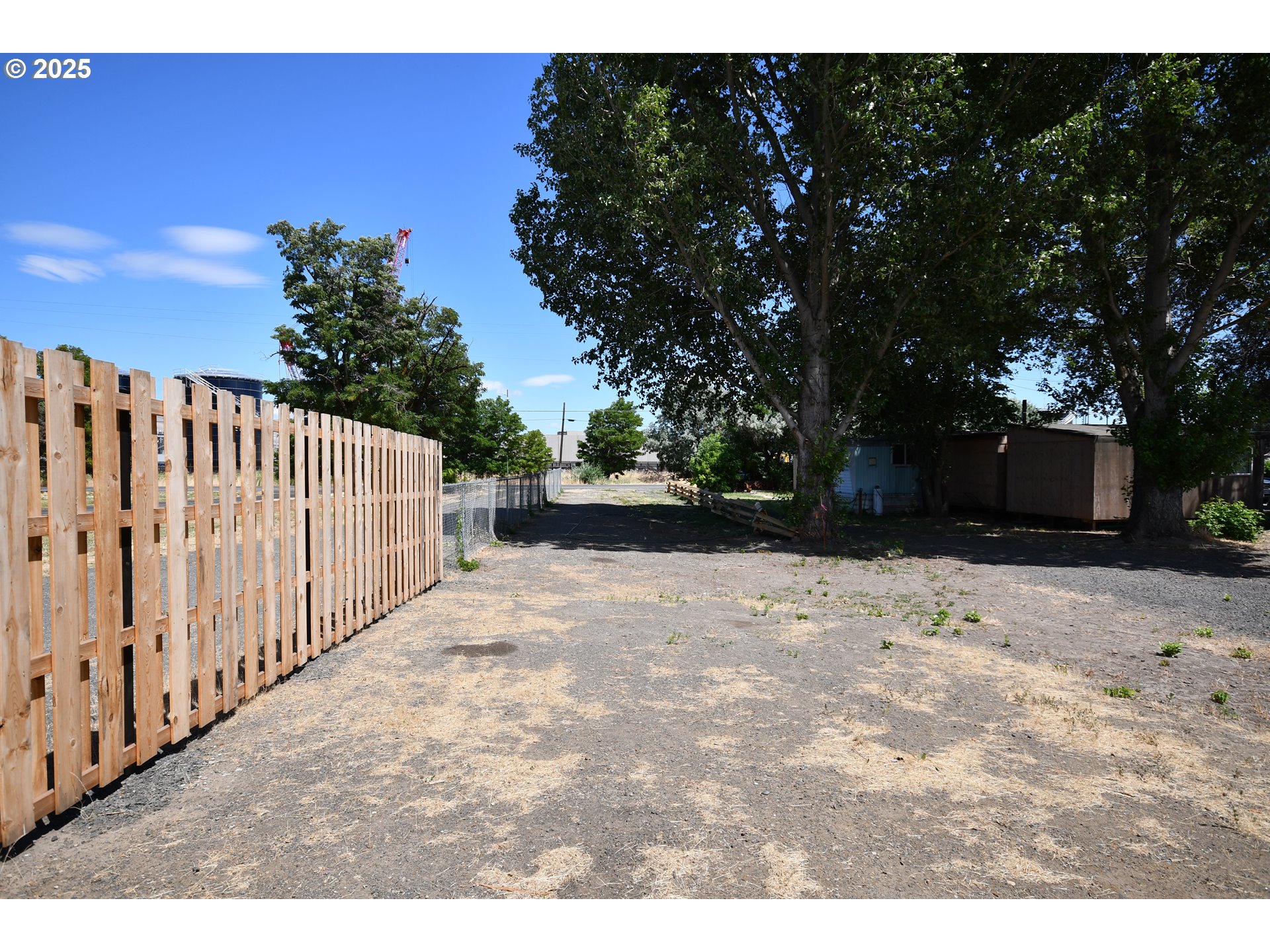 West 2nd Street The Dalles, OR 97058 - Photo 25 of 31 a view of outdoor space with wooden fence