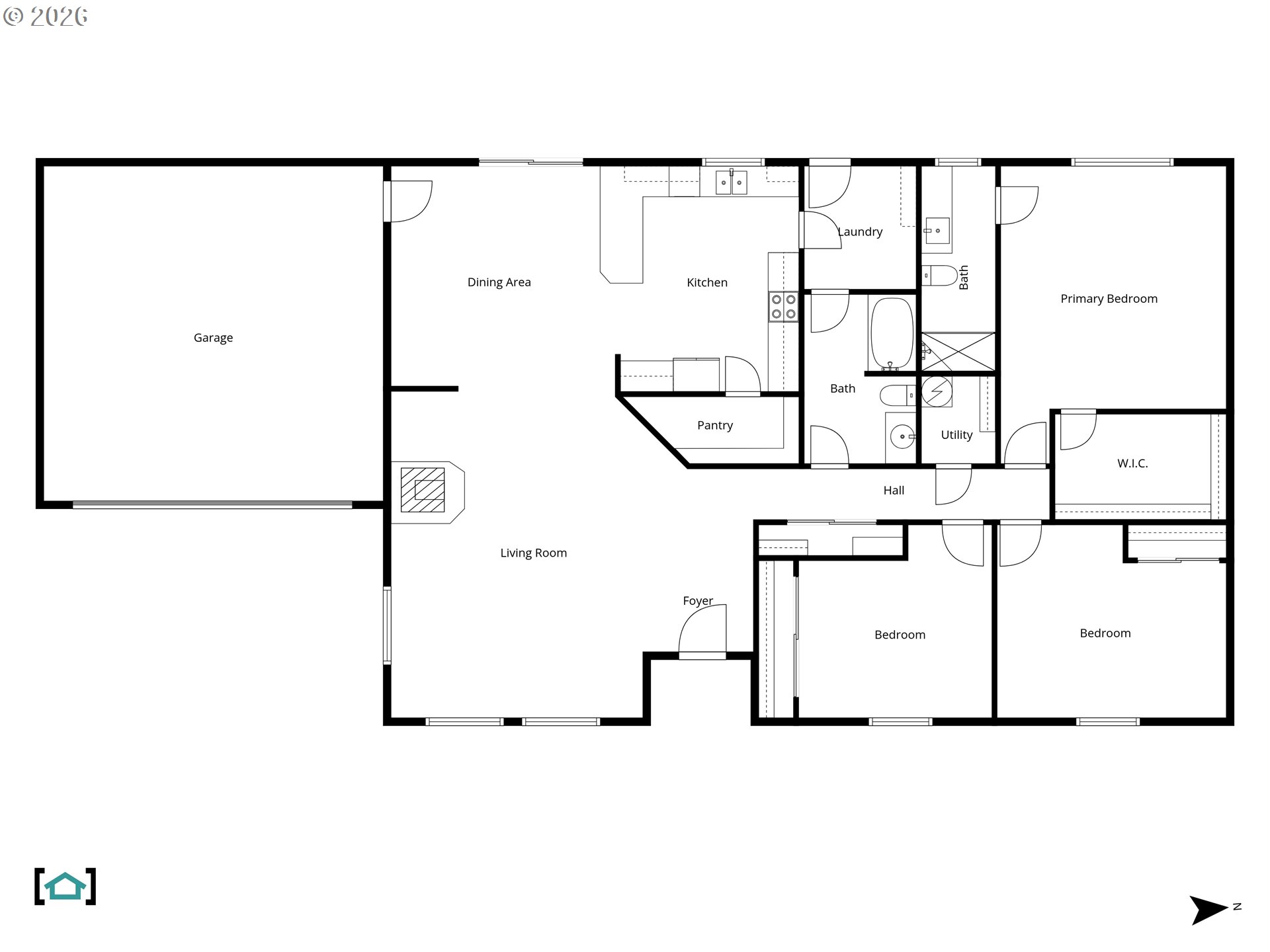 121 Fords Crossing Carson, WA 98610 - Photo 47 of 47 Floor Plan