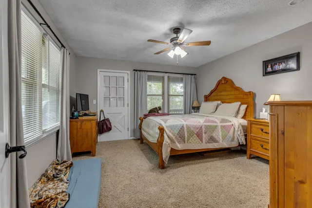 a view of a storage room