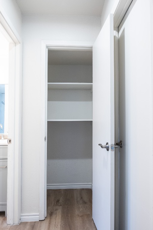 2401 Bucks Run, Unit A Austin, TX 78744 - Photo 17 of 33 a view of a walk in closet
