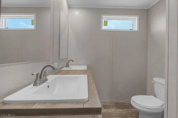 a bathroom with a shower and a toilet