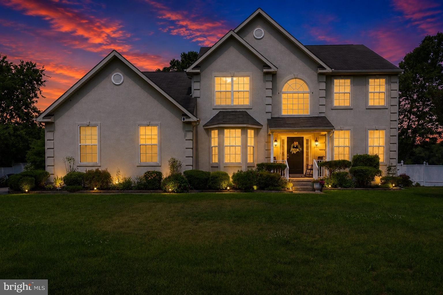 683 South Blue Bell Road Vineland, NJ 08360 - Photo 1 of 38 Charming home aglow at twilight.