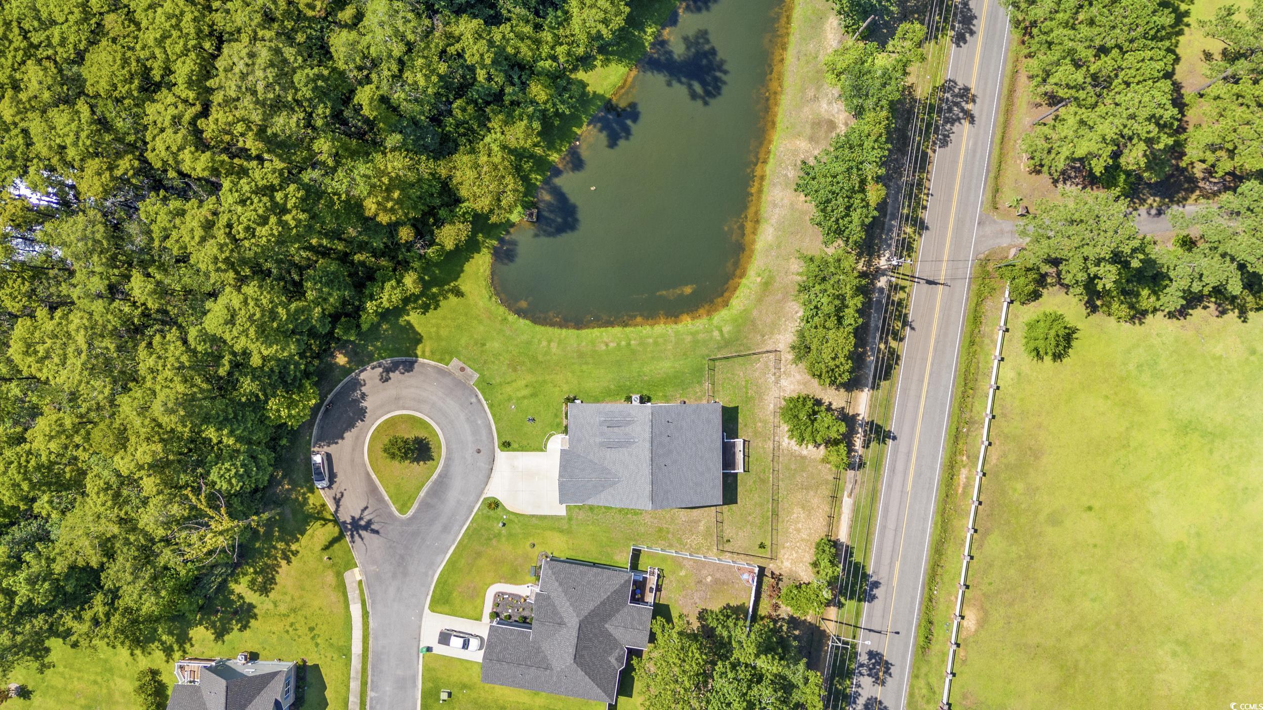 3026 Millstone Place Georgetown, SC 29440 - Photo 27 of 34 Drone / aerial view of a nearby body of water