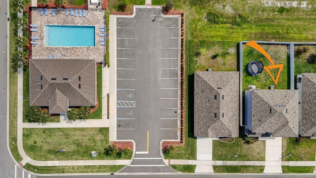 1809 Myrtlebrooke Drive Edgewater, FL 32141 - Photo 53 of 58 aerial view of a house with a garden