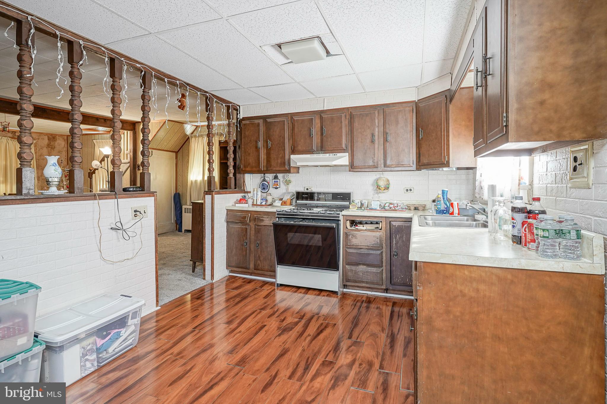 1925 Good Intent Road Woodbury, NJ 08096 - Photo 15 of 30 a kitchen with stainless steel appliances granite countertop a refrigerator and a stove top oven