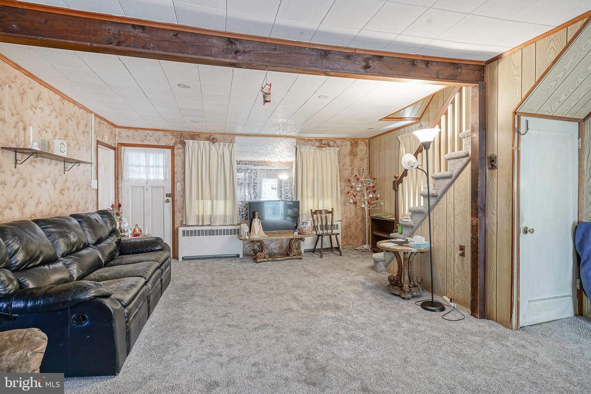 1925 Good Intent Road Woodbury, NJ 08096 - Photo 22 of 30 a living room with furniture and a fireplace