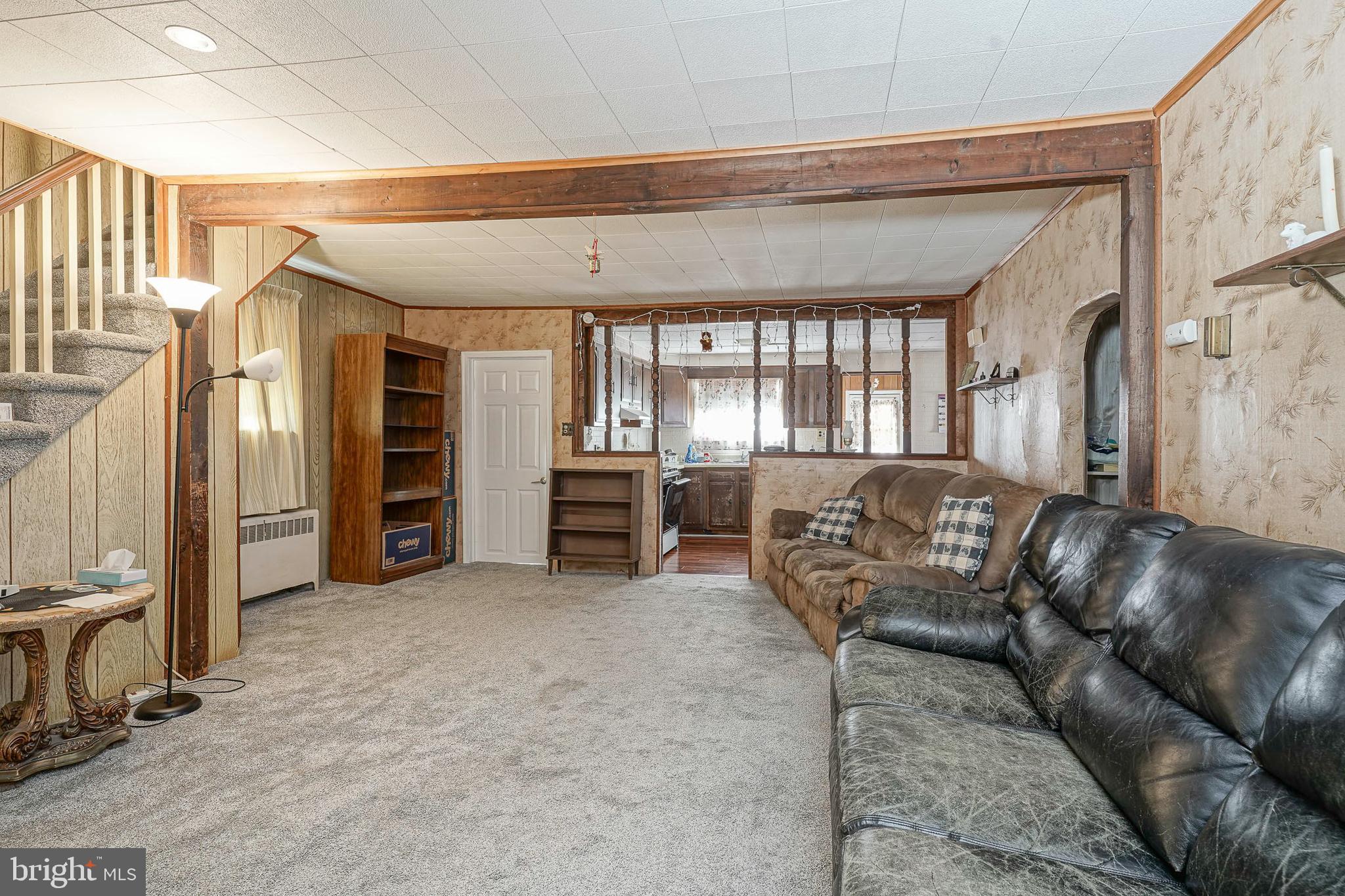 1925 Good Intent Road Woodbury, NJ 08096 - Photo 24 of 30 a living room with furniture and a kitchen