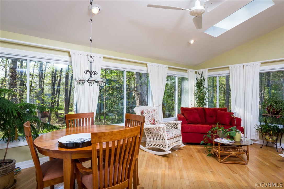 5705 North Chase Road Midlothian, VA 23112 - Photo 13 of 48 a dining room with furniture window and outside view
