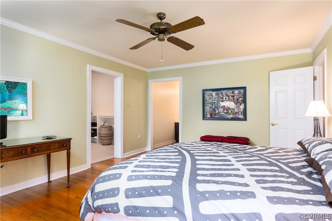5705 North Chase Road Midlothian, VA 23112 - Photo 22 of 48 a bedroom with a bed and a desk