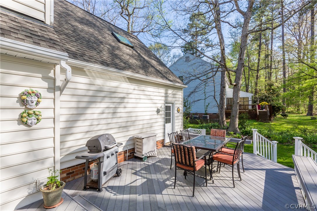 5705 North Chase Road Midlothian, VA 23112 - Photo 6 of 48 a backyard of a house with outdoor seating