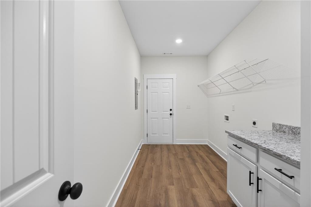 3512 Vinson Mountain Road Rockmart, GA 30153 - Photo 25 of 49 a bathroom with a sink and a mirror
