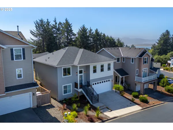 a view of living room and with furniture