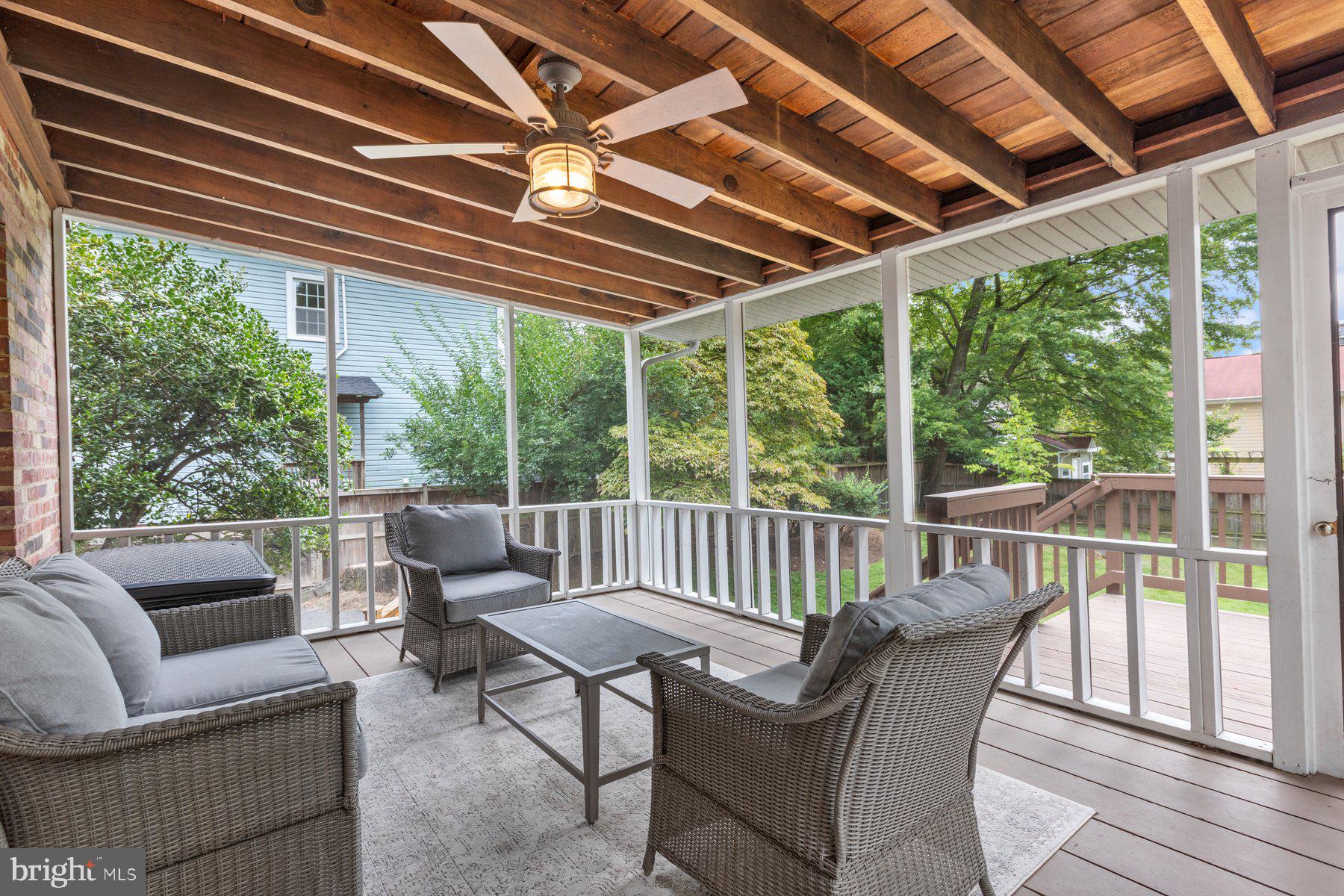 1922 Grace Church Road Silver Spring, MD 20910 - Photo 18 of 43 Screened porch