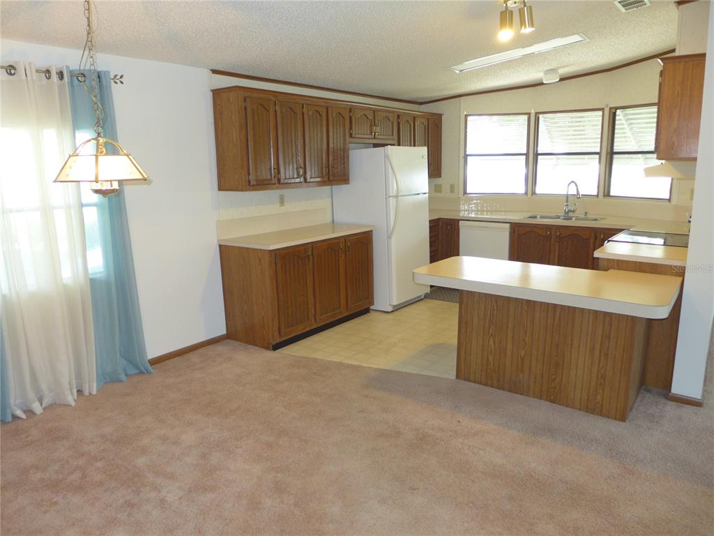 432 Santa Fe Road Tavares, FL 32778 - Photo 11 of 41 a kitchen with a cabinets and window