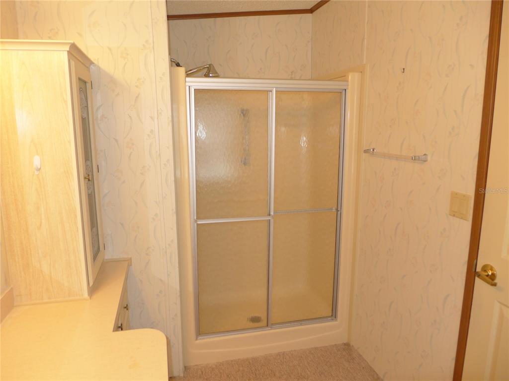 432 Santa Fe Road Tavares, FL 32778 - Photo 21 of 41 a bathroom with a shower