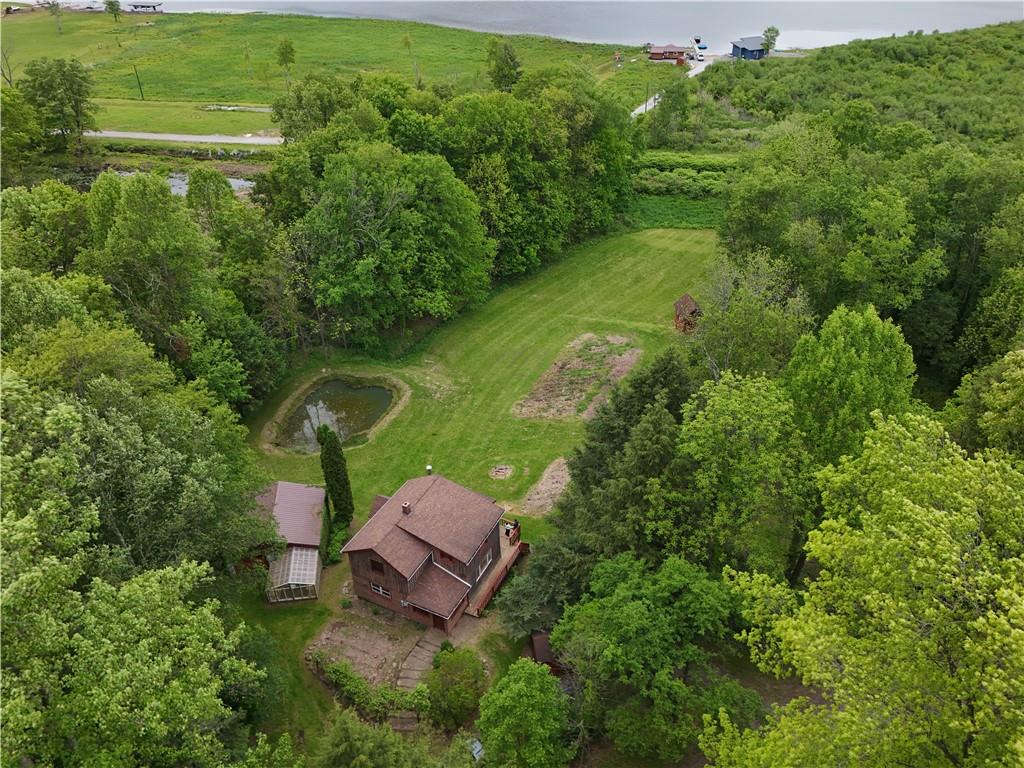 55 Elm St Extension Stoneboro, PA 16153 - Photo 3 of 44 an aerial view of a house with a yard