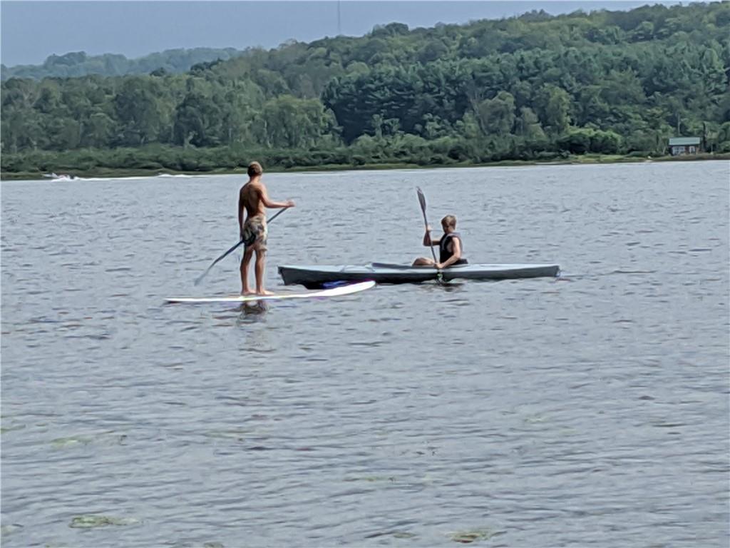 55 Elm St Extension Stoneboro, PA 16153 - Photo 9 of 44 a view of swimming pool and trees in the background