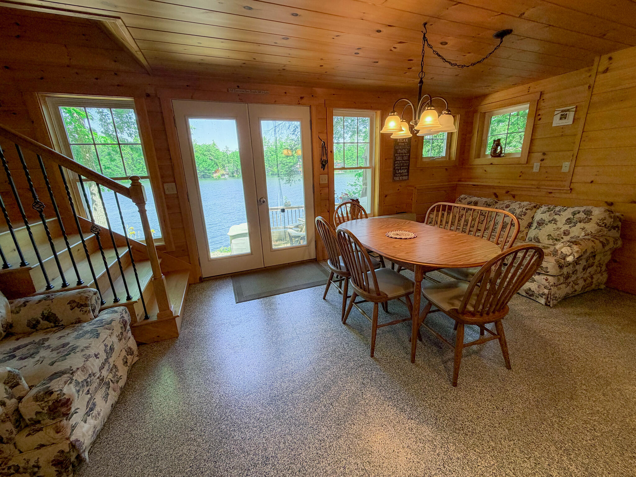 140 Foss Road Acton, ME 04001 - Photo 38 of 43 Walk out kitchen/dining/bath