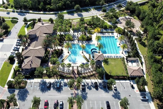 a view of multiple houses with outdoor space