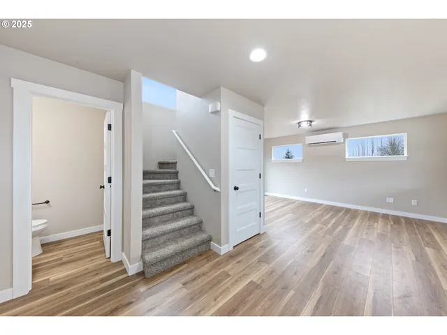 a view interior of house and wooden floor