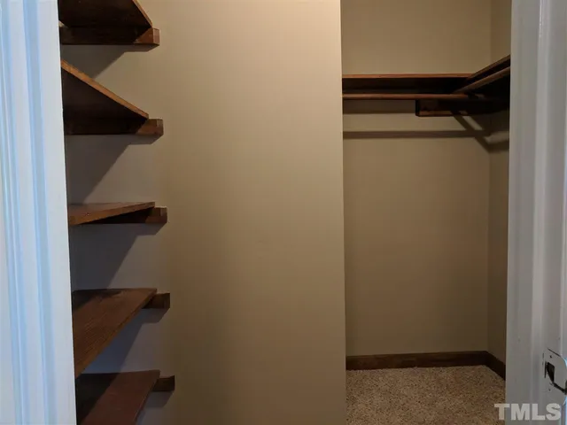 a view of walk in closet