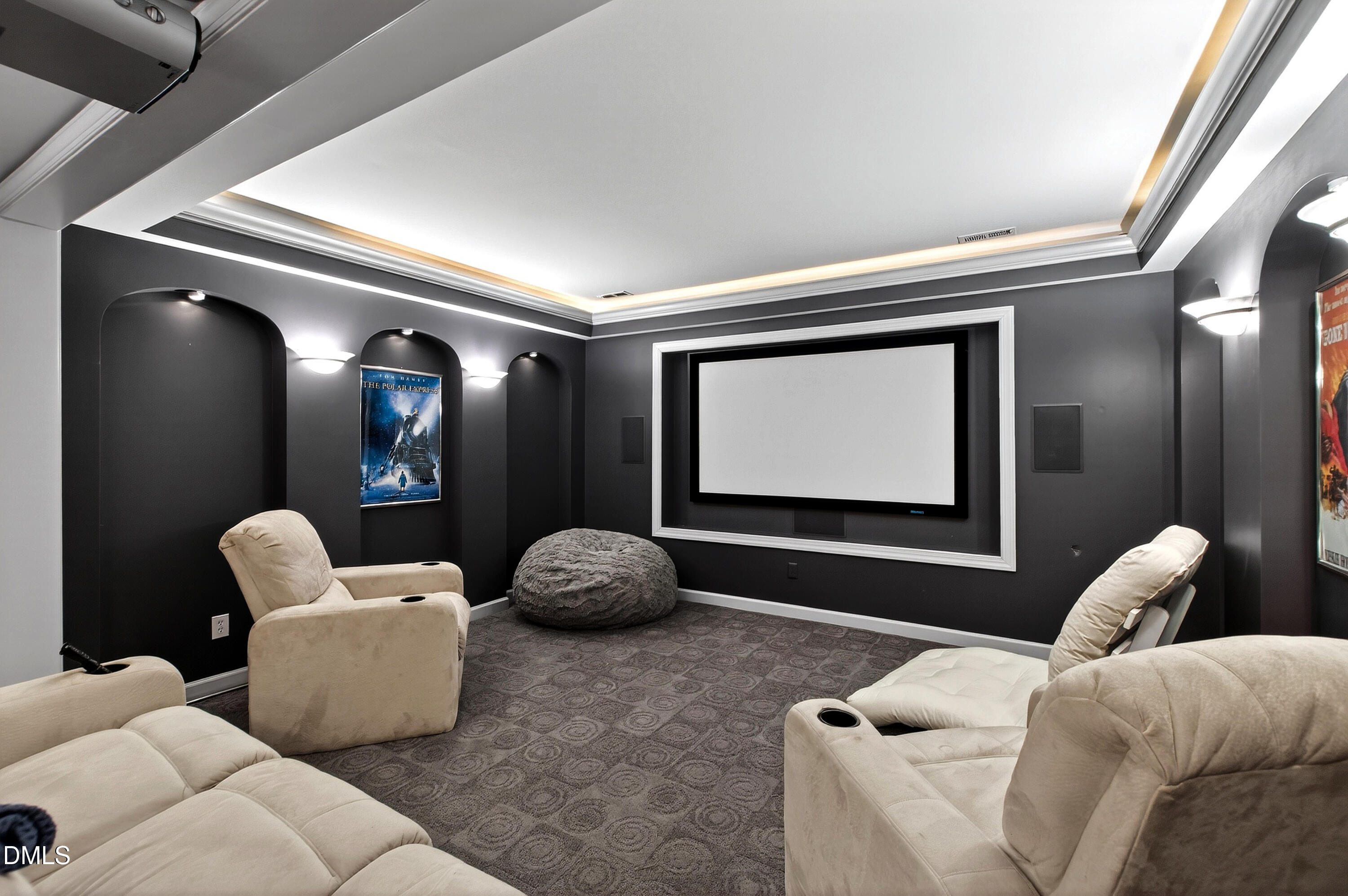 12325 Camberwell Court Raleigh, NC 27614 - Photo 57 of 76 a living room with furniture and a large window