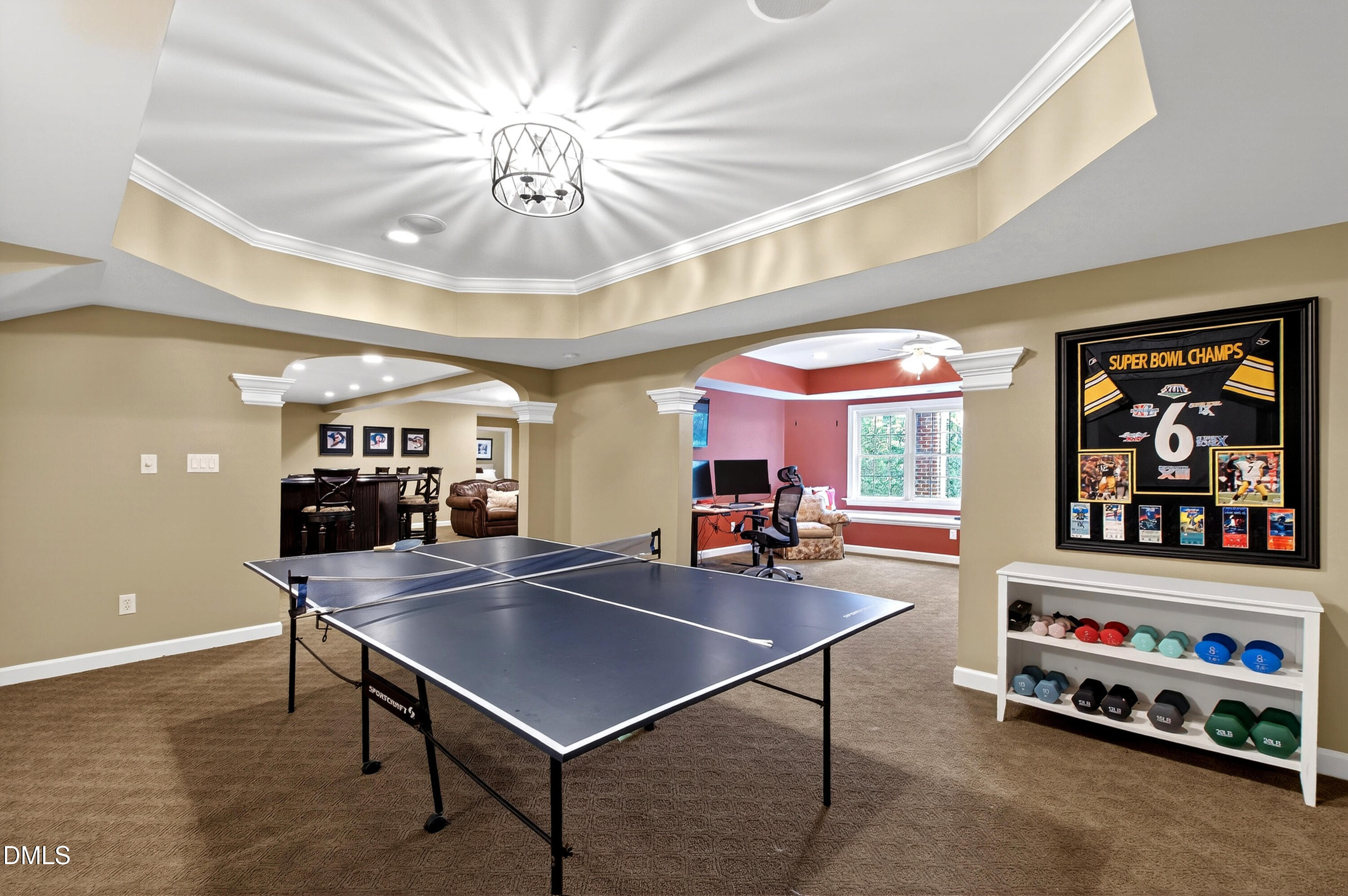 12325 Camberwell Court Raleigh, NC 27614 - Photo 62 of 76 a living room with furniture a table and a potted plant