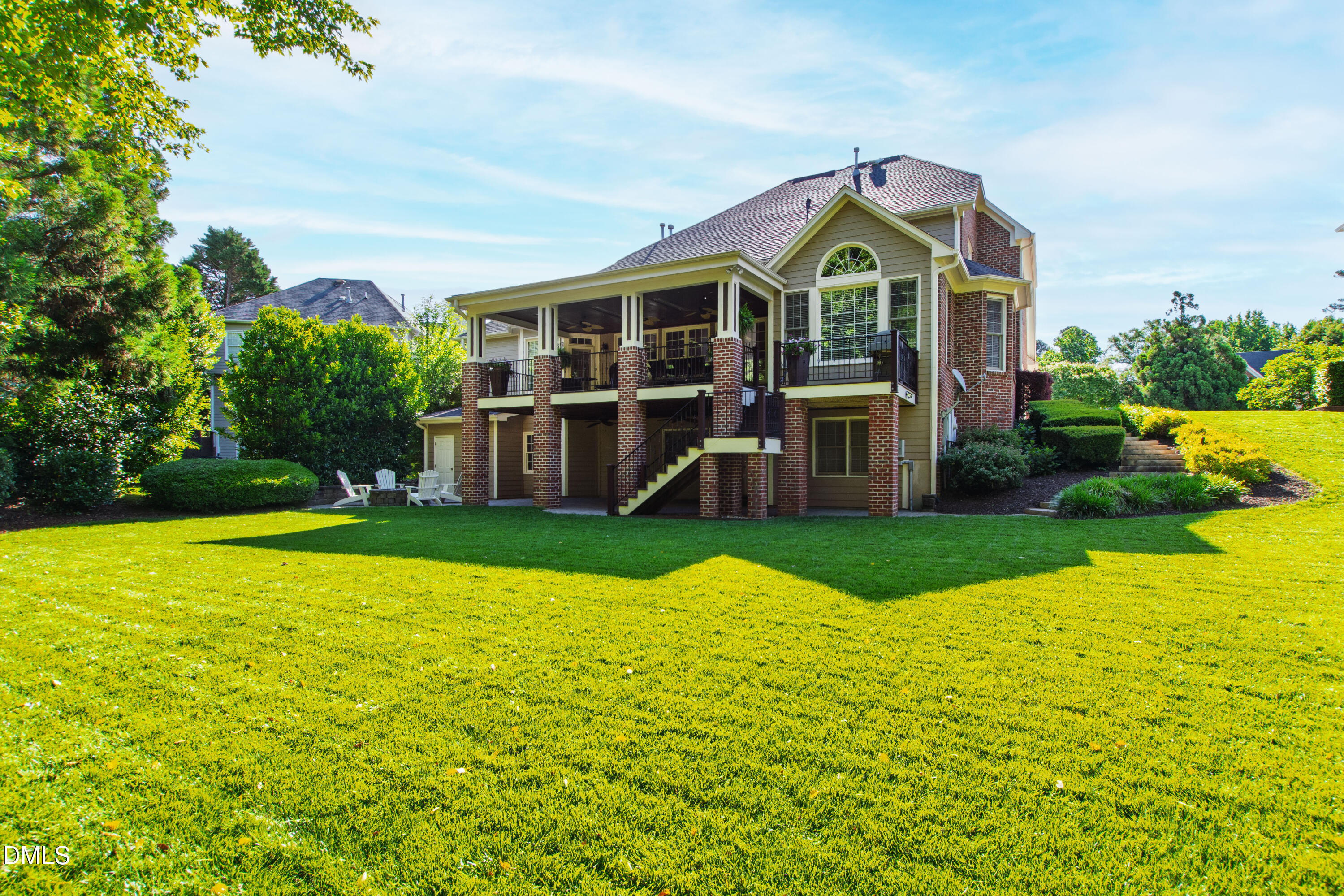 12325 Camberwell Court Raleigh, NC 27614 - Photo 69 of 76 a view of a house with swimming pool and yard