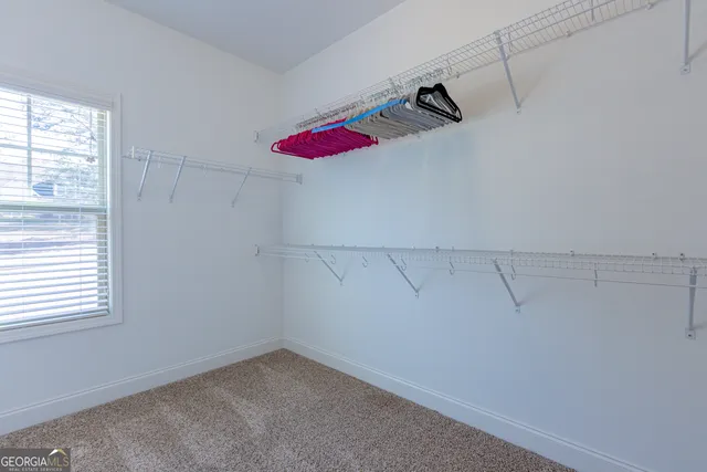 a view of wooden door