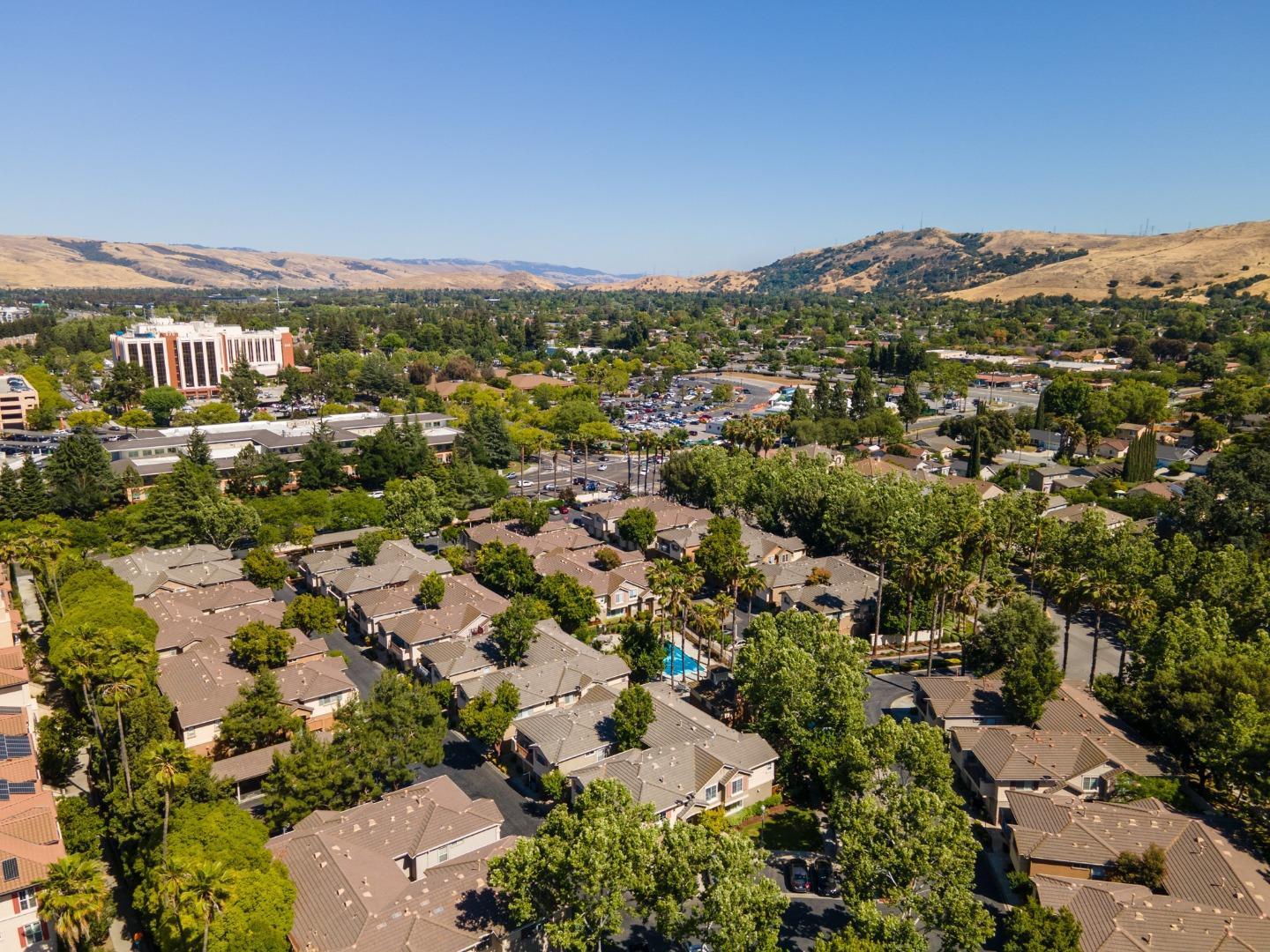 394 Oleander Drive San Jose, CA 95123 - Photo 27 of 27 an aerial view of residential houses with outdoor space and trees