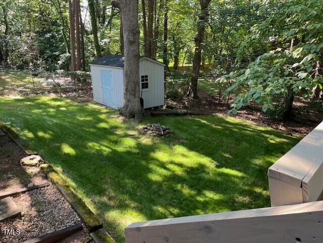 3329 Bearskin Court Raleigh, NC 27606 - Photo 4 of 22 backyard