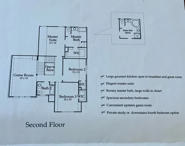 a view of a painting of a wall