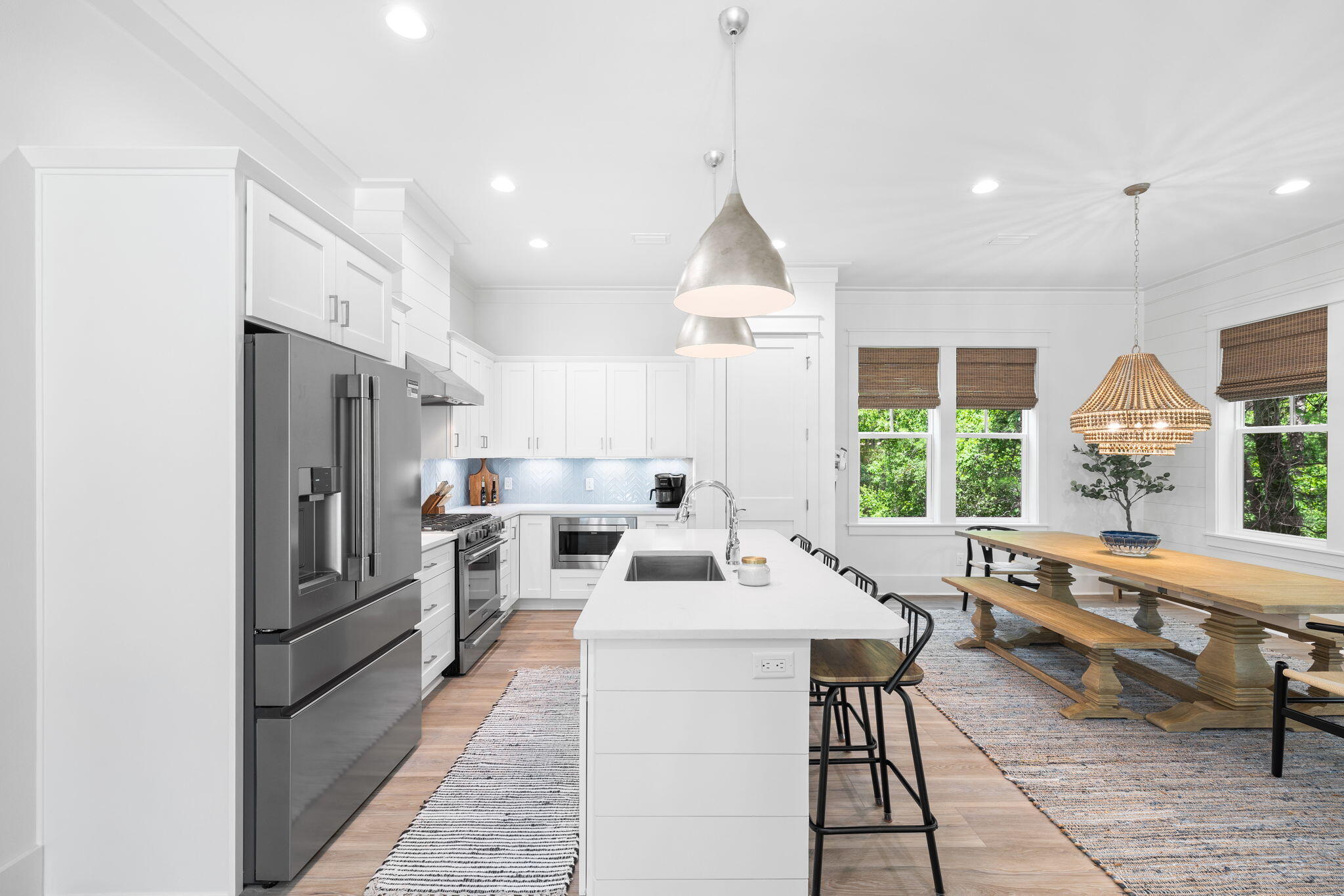 213 Spotted Dolphin Road Santa Rosa Beach, FL 32459 - Photo 21 of 72 a large kitchen with cabinets