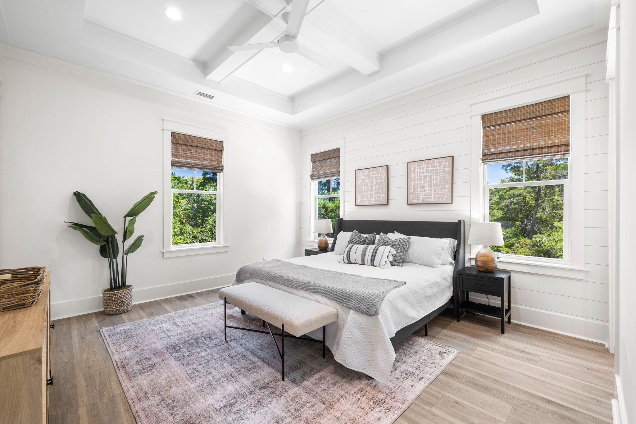 213 Spotted Dolphin Road Santa Rosa Beach, FL 32459 - Photo 40 of 72 a bedroom with a bed table and a window