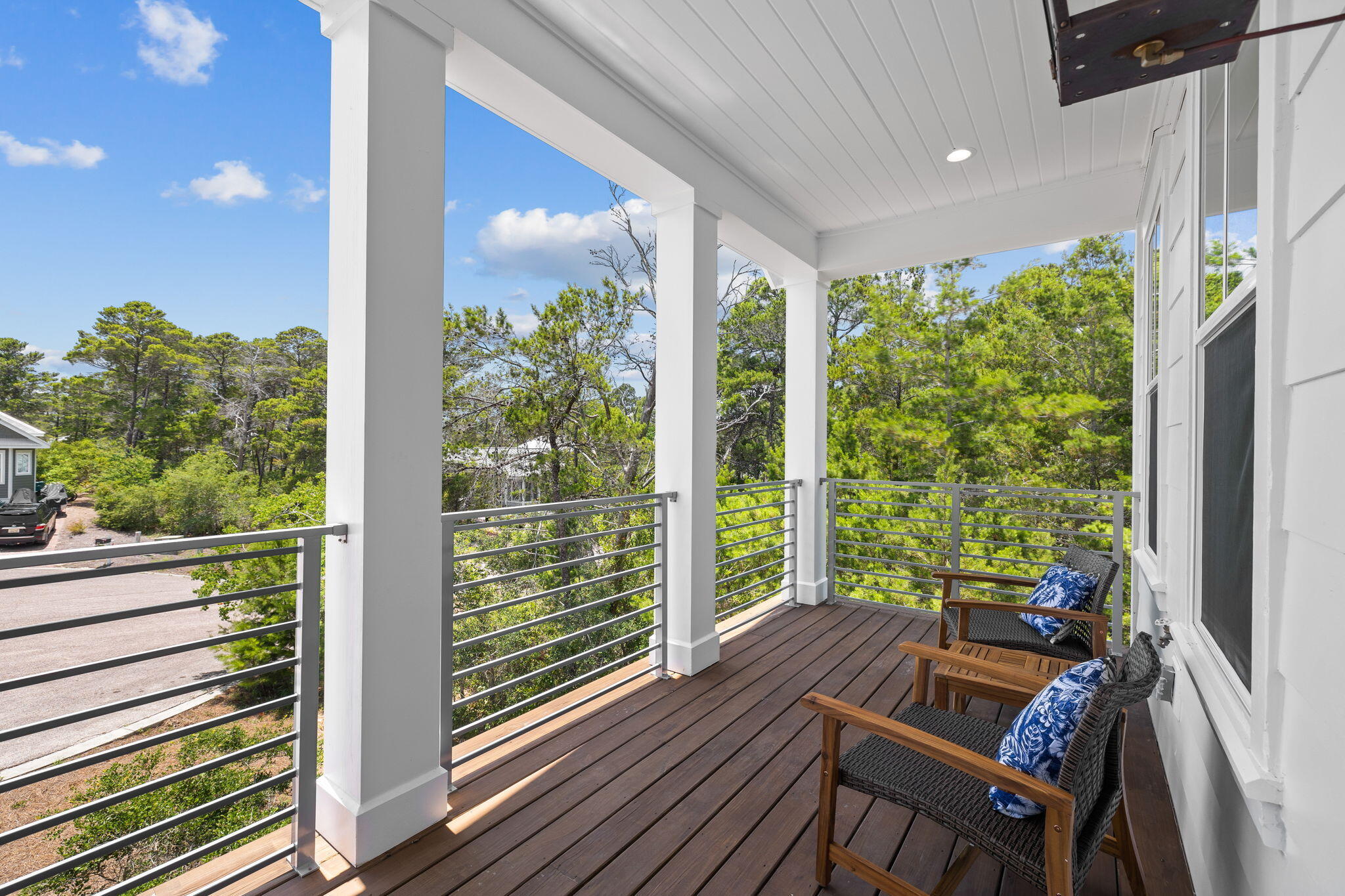 213 Spotted Dolphin Road Santa Rosa Beach, FL 32459 - Photo 53 of 72 a view of a patio with wooden floor