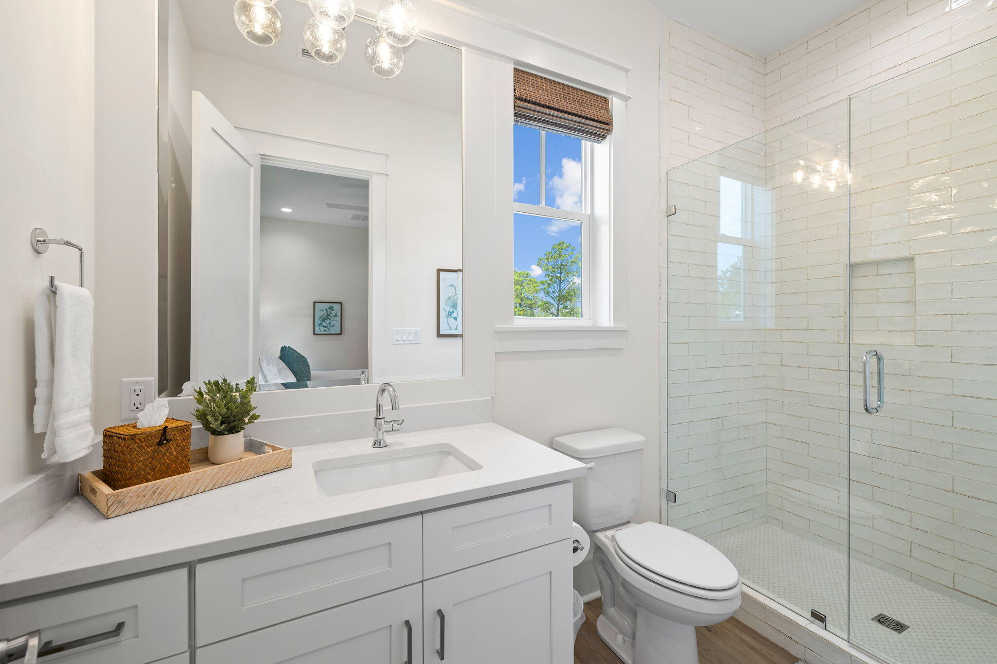 213 Spotted Dolphin Road Santa Rosa Beach, FL 32459 - Photo 58 of 72 a bathroom with a sink a toilet and shower