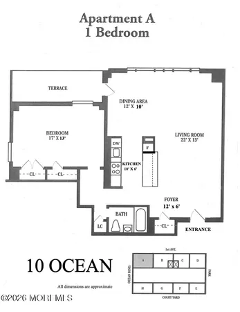 $2,900 | 10 Ocean Boulevard, Unit 4A, Atlantic Highlands, NJ 07716