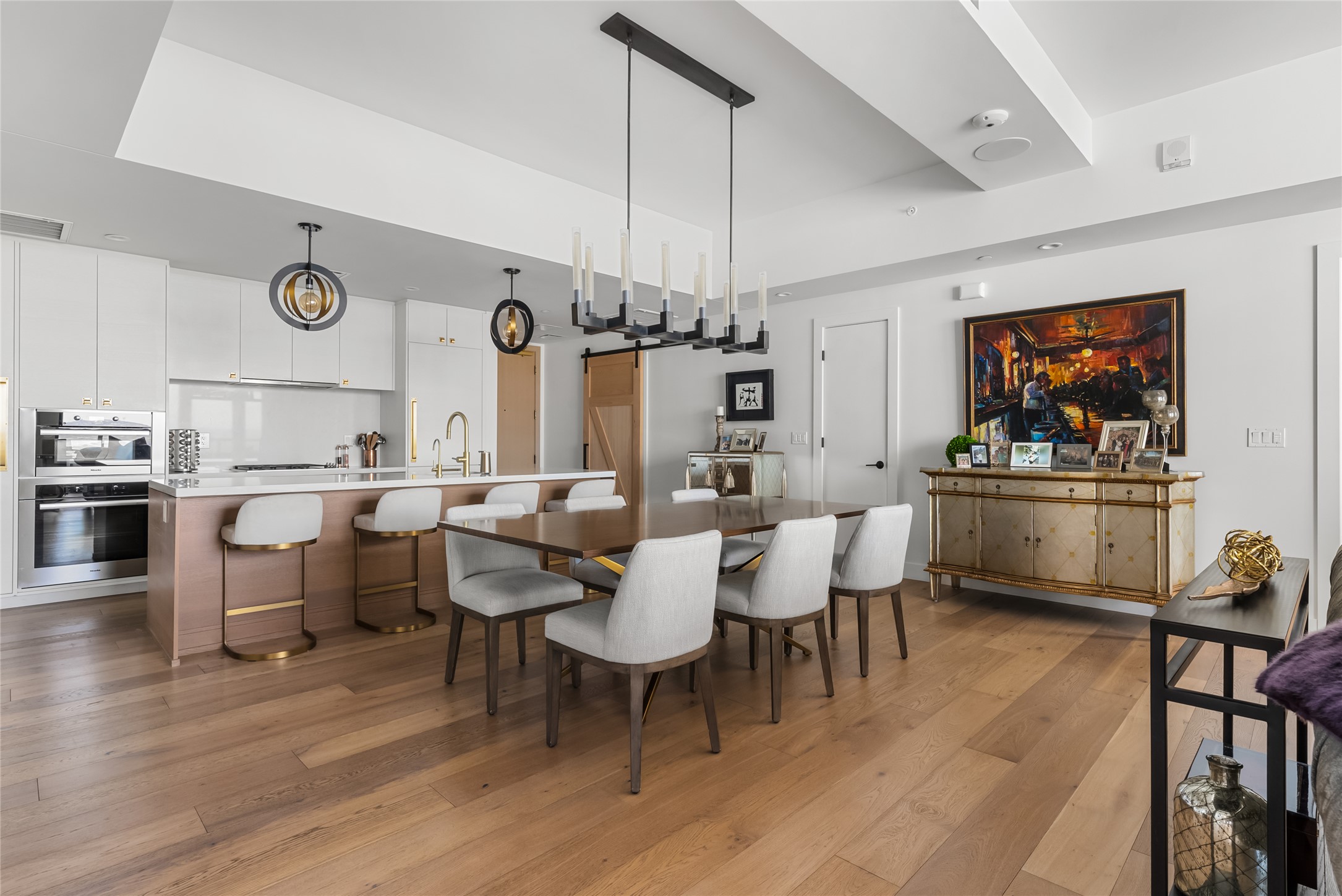 70 Rainey Street, Unit 2106 Austin, TX 78701 - Photo 2 of 28 Dining area with light wood-type flooring