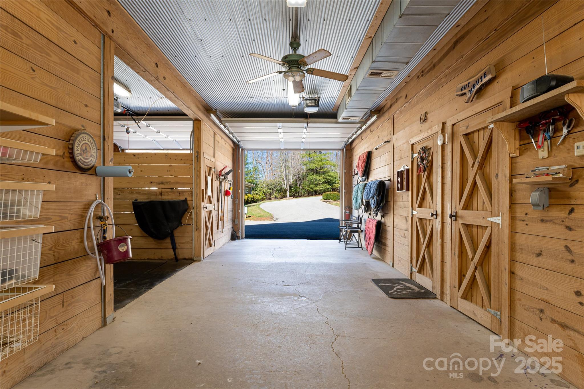 1987 Rabbit Hop Road Spruce Pine, NC 28777 - Photo 14 of 47 a view of a hallway with a fireplace