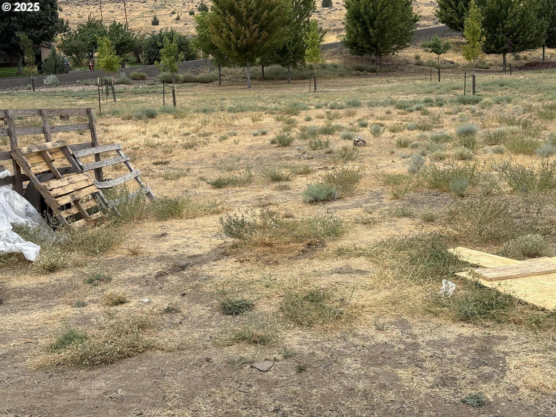 1504 Fish Tail Road Maupin, OR 97037 - Photo 2 of 2 a view of a yard with wooden fence