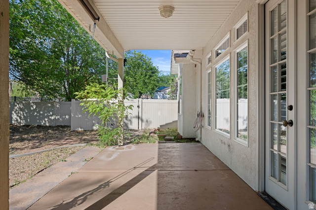 20 Valley Road Leeds, UT 84746 - Photo 40 of 57 Covered patio featuring a concrete surface