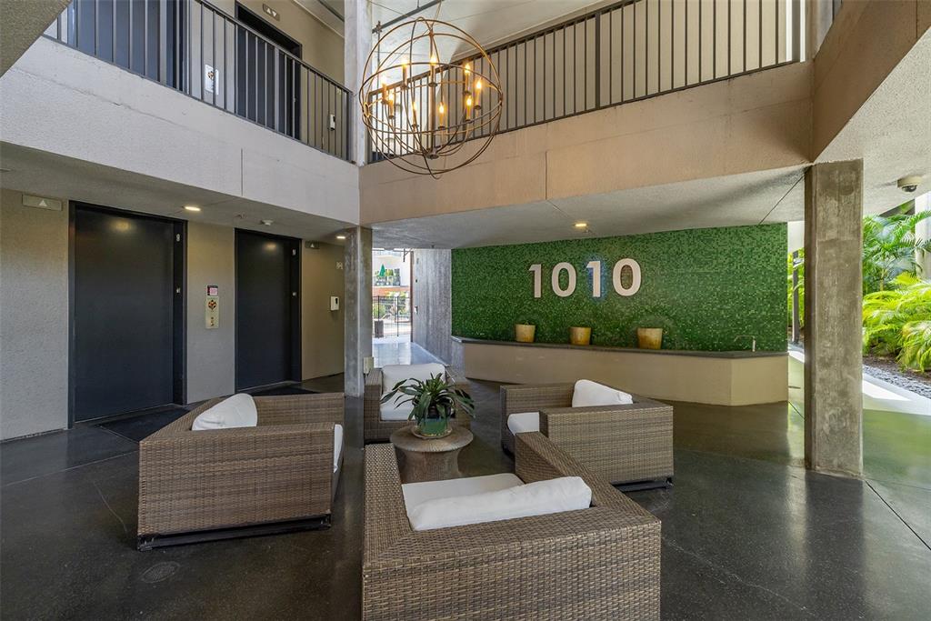 1010 Central Avenue, Unit 302 St. Petersburg, FL 33705 - Photo 35 of 50 a view of lobby with furniture