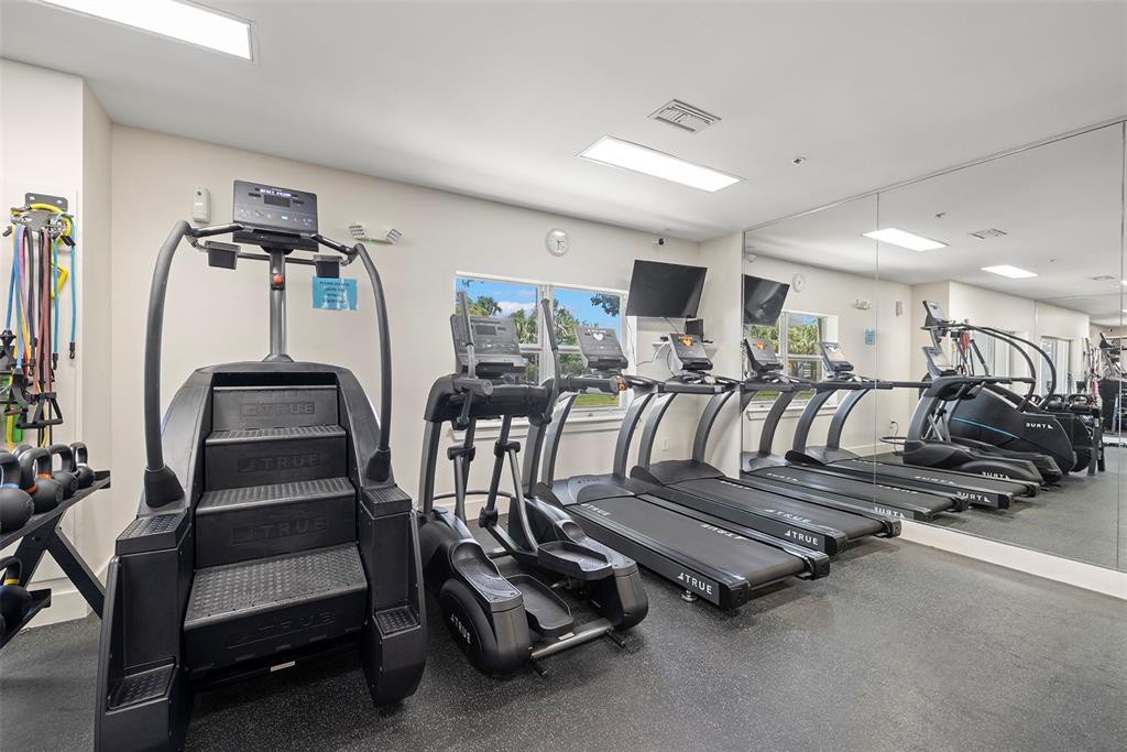 1010 Central Avenue, Unit 302 St. Petersburg, FL 33705 - Photo 43 of 50 a view of a room with gym equipment