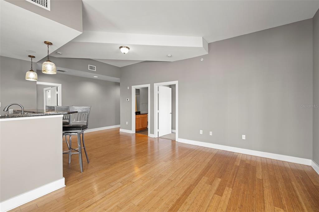 1010 Central Avenue, Unit 302 St. Petersburg, FL 33705 - Photo 8 of 50 a view of empty room with wooden floor