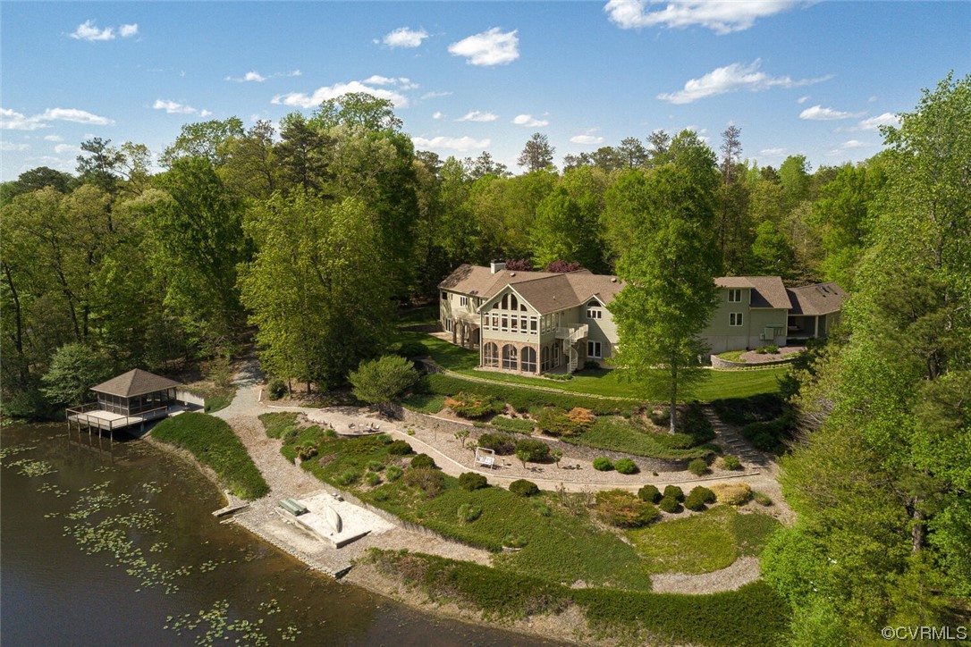 3535 Meadow Road Sandston, VA 23150 - Photo 1 of 50 an aerial view of a house with a yard
